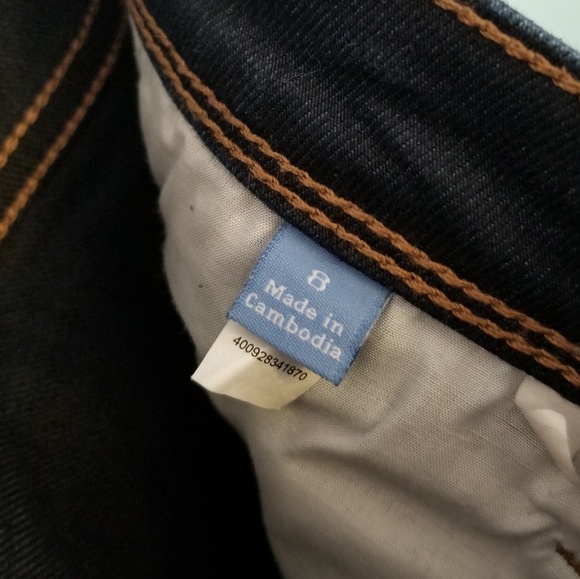 Vera Wang boot cut Jeans in midnight blue size 8 - Picture 6 of 6